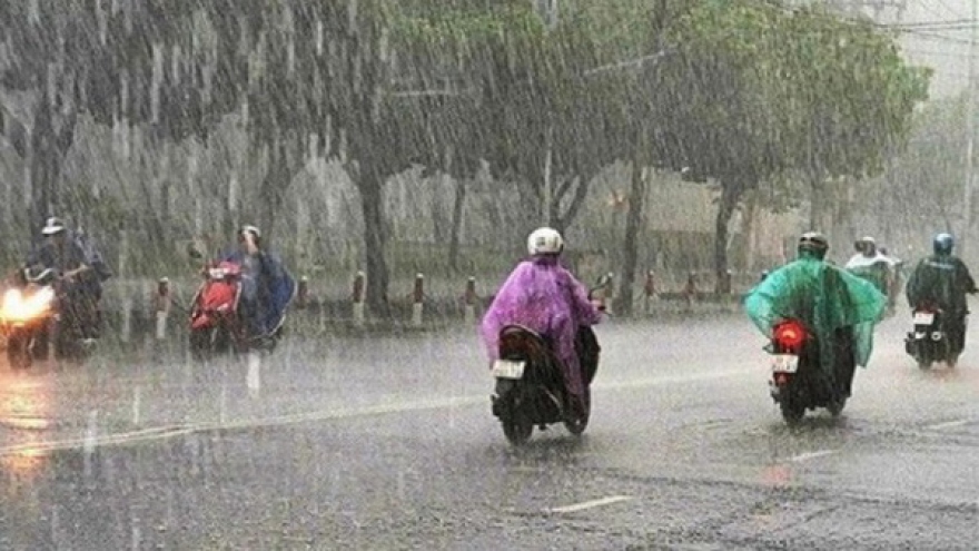 Thời tiết ngày 14/7: Hà Nội có mưa to